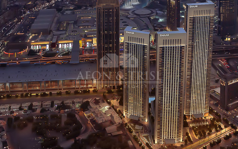 Downtown Views II T1 | 3 BR | Burj Khalifa View
